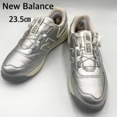 New Balance 574 BOA シルバー 23.5cm ゴルフシューズのサムネイル