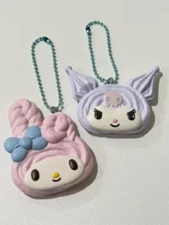 マイメロ&クロミ　キーホルダー