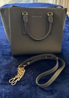 美品　希少　マイケルコース　カーキ　2way ショルダー　ハンド　バッグ　大人気