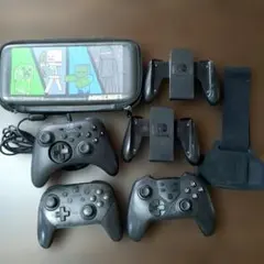 【動作品】Nintendo Switch Proコントローラー等