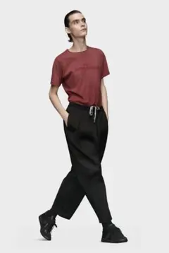 メゾンマルジェラ コットントラウザーズ ブラック MAISON MARGIELAのサムネイル