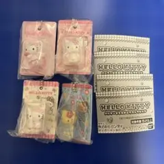 ハローキティ　パッケージミニチュアコレクション　４個まとめ売り
