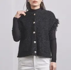 完売希少！ユナイテッドアローズ　ファンシーツイード ニット ベスト