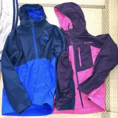 【L×L】春のリンクコーデ ノースフェイス×コロンビア♡カップリングセット♡