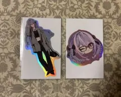 GRAY✕ACCENT 梢桃音 ステッカーセット