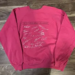 80s Hanes ラグランスウェット ピンク ラグラン XLサイズ