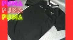 訳あり★春夏★PUMA GOLF★プーマゴルフ★EGWポロシャツ★XL/BK