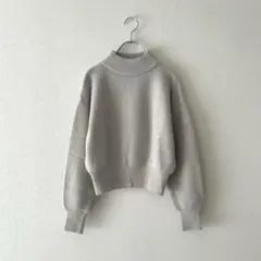 eimy istoire エンブロイダリーフェザーニットプルオーバー ピンク