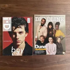 ティモシーシャラメ 2冊セット GQ+Vogue 海外雑誌 - メルカリ