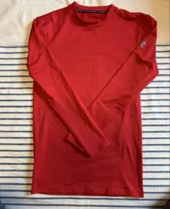 アンダーアーマー　長袖 コンプレッションウェア　LG 赤