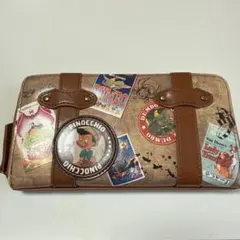 Disney キャラクターデザイン 長財布 当時もの　中古品のサムネイル
