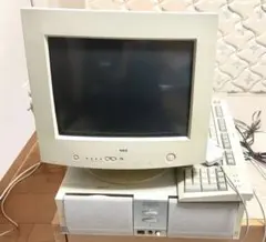 NEC PC-9821 VS16Cブラウン管モニター外付けMOスキャナー⁠①/2のサムネイル