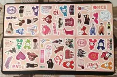 TWICE キャラクターステッカーセット