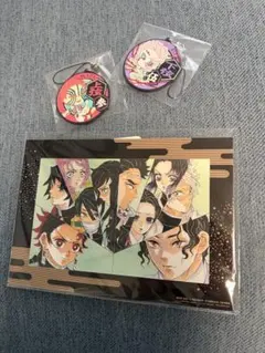 鬼滅の刃　猗窩座・累 ラバーストラップ