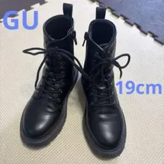 GU レースアップ　ブーツ　19.0cmキッズサイズのサムネイル