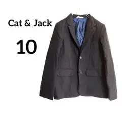 一点物 Cat & Jack ブラック ブレザー ジャケット【10】 海外古着