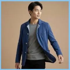 Growth by Grail テーラードジャケット ネイビー Lサイズのサムネイル