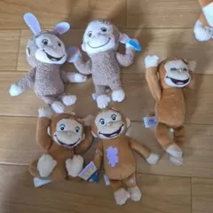 おさるのジョージ 7体セット
