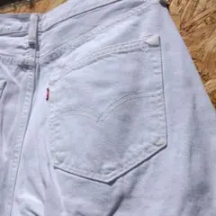 levis リーバイス 501 ホワイトジーンズ 　W32 メキシコ製