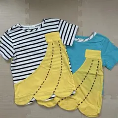 ベイビーチアー　バナナTシャツ2枚セットのサムネイル