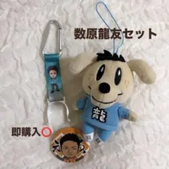 【即日発送】GENERATIONS数原龍友セット ジェネ犬 缶バッジ カラビナ
