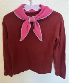 misha and puff/scout top cranberry/3y
