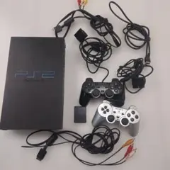 PlayStation 2 本体 コントローラー メモリーカード付き ジャンク品