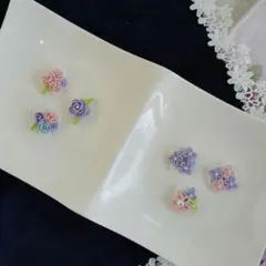 小さめデコレ・モチーフ㉒〜タティングレースのパーツ