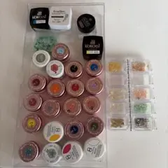 KOKOIST ジェルネイル 24個セット ネイルパーツ付き　ネイルタウン