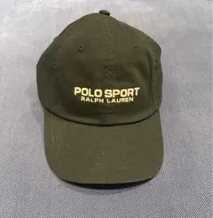 完売品POLOSPORTS×UNDER ロンハーマンコラボ 黒キャップ