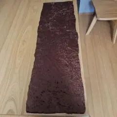 チンチラ　ブラウン　ハギレ