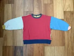 MARKEY'S カラーブロック トレーナー 120cm