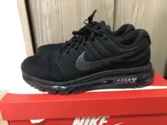 良品 NIKE AIRMAX 2017 トリプルブラック US10 28.5