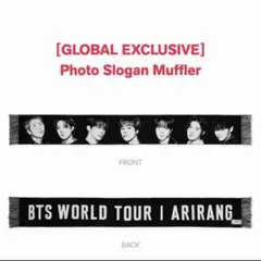 BTS ソウルコン ARIRANG フォトスローガン グローバル