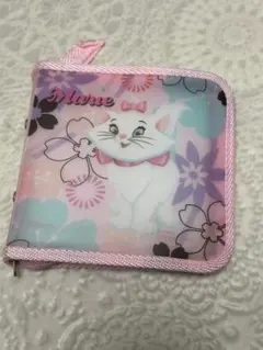 マリー ポーチ ピンク 花柄　CDケース