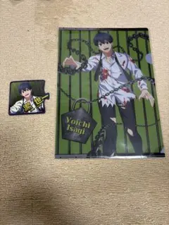 ブルーロック 潔世一　クリアファイル　コースター