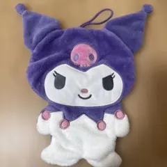 クロミちゃんのループ付きタオル