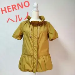 極美品❢　HERNO　ヘルノ　半袖　ブルゾン　ジャケット　40のサムネイル
