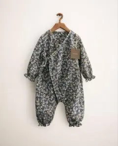 ZARA フラワー柄ジャンプスーツ