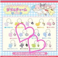 サンリオ　キャラクターズ　ダブルチャームグミ　キキララ　ケロッピ　　2個セット