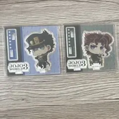 ジョジョ3部 承太郎 花京院 アクリルジオラマ - メルカリ