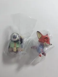 ズートピア HAHAHA! fig.　ニック　フラッシュ　2点