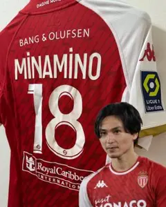 2026年最新】南野拓実 ユニフォーム モナコの人気アイテム - メルカリ