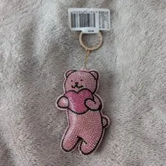 パンパンくんの日常 ラインストーン キーホルダー