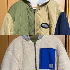 【RODEO CROWNS】 リバーシブル　ブルゾンジャケット　フード取り外し可のサムネイル