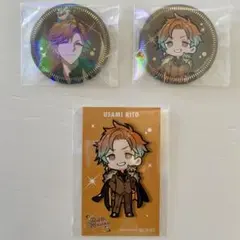 にじさんじ HUBコラボ Oriens 缶バッジ カード　宇佐美リト
