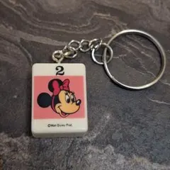 ポンジャン ドンジャラ牌 ドンジャラ ディズニー ミニーマウス キーホルダー