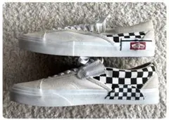 Vans SlipOn CAP WhiteBlack Checkerboard