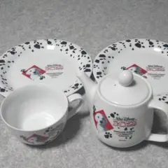 ディズニー♪102カップ&ソーサー&ティポット