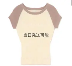 最安】Andmary AM1856 Mary logo raglan tops - メルカリ